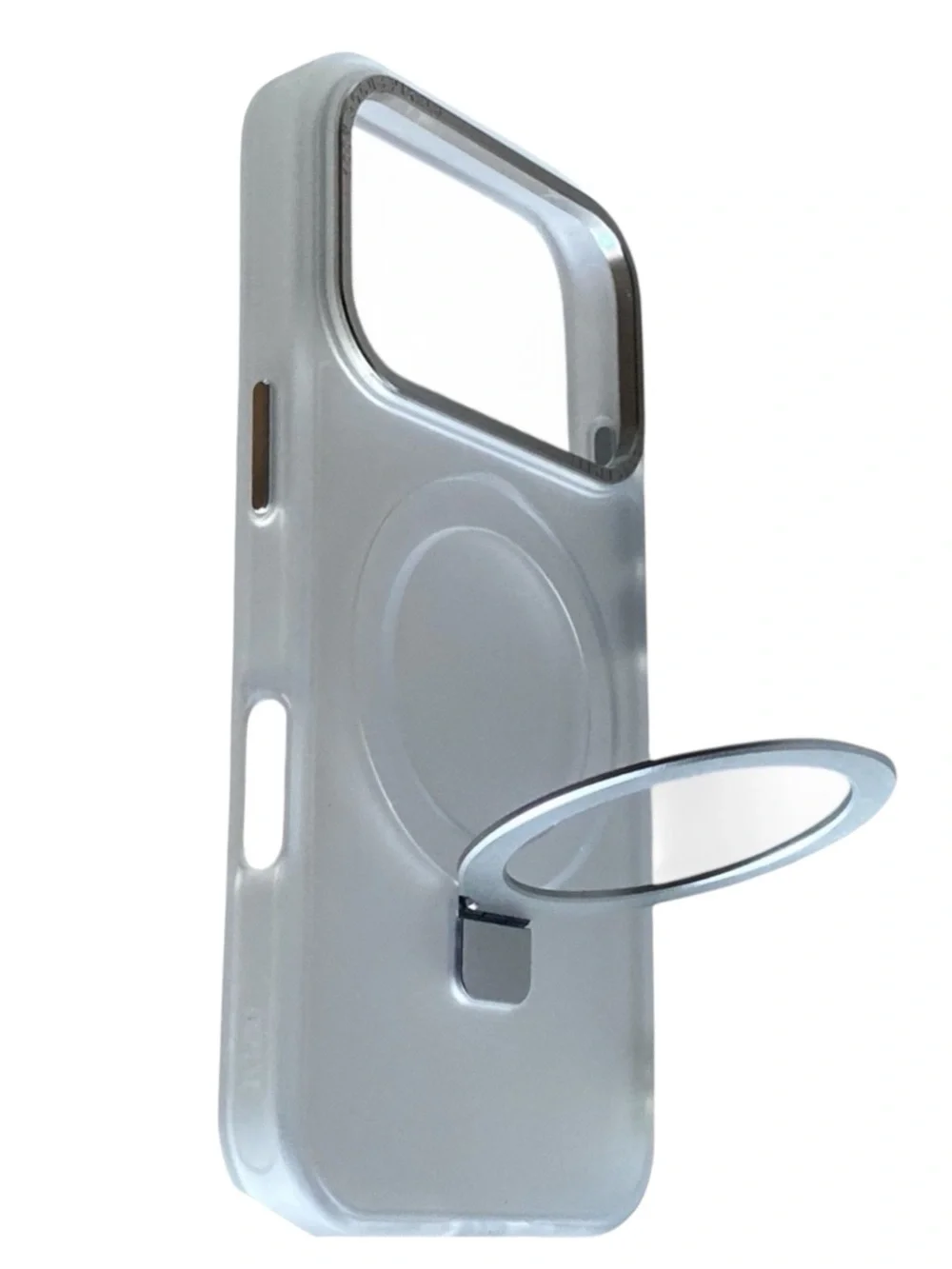 iPhone 17 Pro Max “Ice” Mag Mag Phone Case with Ring Holder NEW Chic